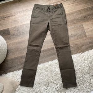 ASOS Mens Skinny Chino in Army Green